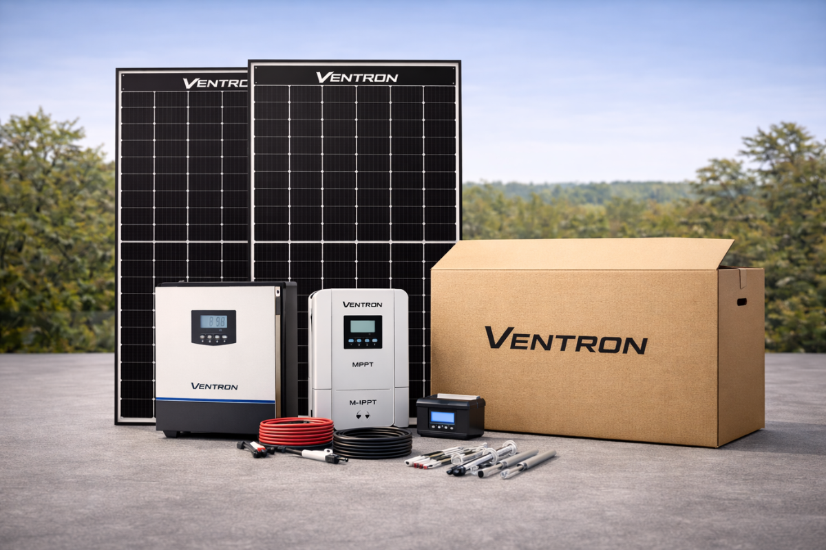 VENTRON Off-Grid Solar Kit System